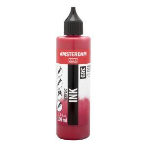 Royal Talens Amsterdam Acrylic Ink - (3.4oz/100ml) Primary Magenta