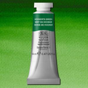 Winsor & Newton Professional Water Colour – (.47oz/14ml) Hooker's Green