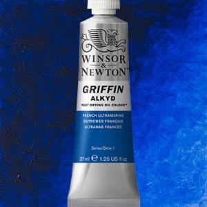 Winsor & Newton Griffin Alkyd Oil Paint - (1.25oz/37ml) French Ultramarine