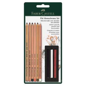 Faber Castell Pitt Monochrome Classic Drawing Assortment Set- 9ct