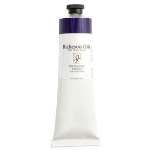 Richeson Shiva Series Oil Paint - (5oz/150ml) Dioxazine Violet