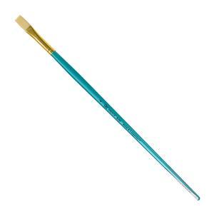 Royal Langnickel Menta 38 Brush for Acrylic & Oil - Long Handle, Flat #4