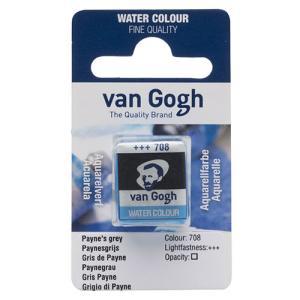 Royal Talens Van Gogh Water Colour Half Pan - Payne's Grey