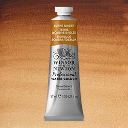 Winsor & Newton Professional Water Colour – (1.25oz/37ml) Burnt Umber
