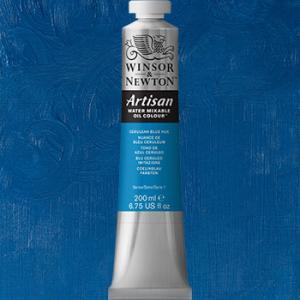 Winsor & Newton Artisan Water Mixable Oil Colour Paint - (6.75oz/200ml) Cerulean Blue Hue