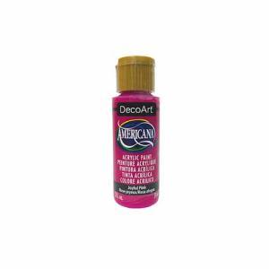 DecoArt Americana Acrylic Paint - (2oz/59ml) Joyful Pink