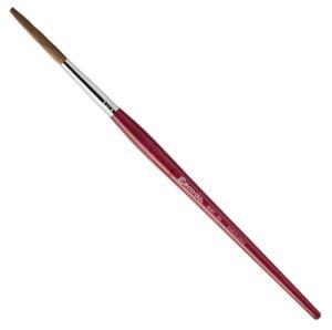 Escoda Bravo Brush for Lettering - Long Round Square Edge #6