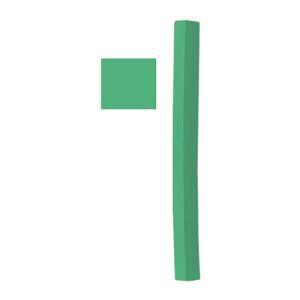 Richeson Semi-Hard Square Pastel - 31 Green
