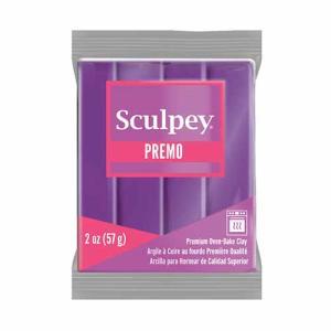 Sculpey Premo Oven-Bake Clay (2oz bar) - Purple Pearl