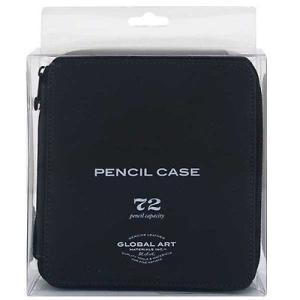 Speedball Global Art's Black Leather Pencil Case - Holds 72 Pencils  414720