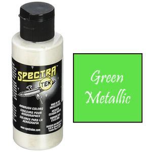 Badger Spectra-Tex Green Metallic Airbrush Paint (2 ounces)