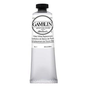 Gamblin Artist’s Oil Colors – (1.25oz/37ml) Flake White Replacement