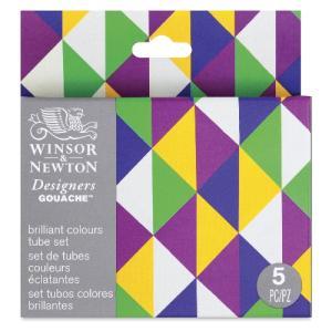 Winsor & Newton Designers Gouache Set - (5 Pack) Brilliant Colors 0690182