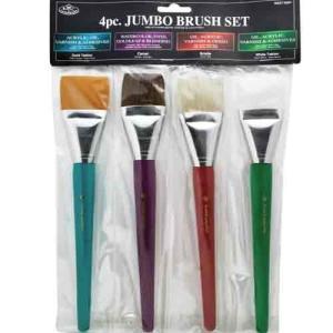 Royal Langnickel 4pc Jumbo Brush Set   RSET-9201