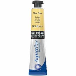 Daler Rowney Aquafine Watercolor Paint- Yellow Ochre 663