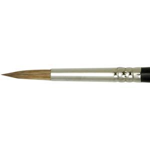 #8 Natural Camel Hair Round Brush