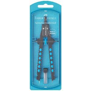 Faber Castell Quick-Set Compass Pearl Blue