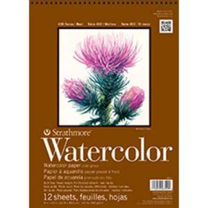 Strathmore 400 Series Watercolor Pad (440) 9" x 12" - (12 Sheets, 140lb) Cold Press
