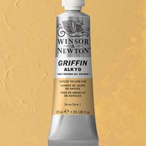 Winsor & Newton Griffin Alkyd Oil Paint - (1.25oz/37ml) Naples Yellow Hue