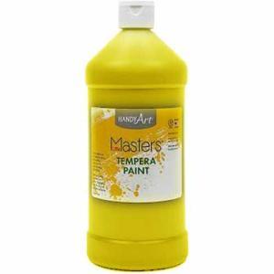 Handy Art Little Masters Tempera Paint - (32oz/946ml) Yellow