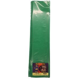 Quality Art Non-Bleeding Tissue Paper 20" x 30" - (24 Sheets) Kelly Green