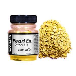 Jacquard Pearl Ex Metallic Powdered Pigments - (21g) Bright Yellow