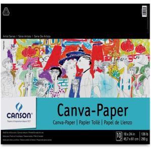 Canson Artist Canva-Paper Pad 18x24 10sheets C100510845