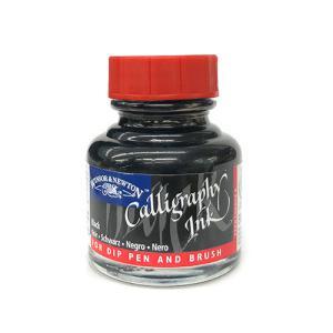 Winsor & Newton Calligraphy Ink - (1oz/30ml) Matt Black