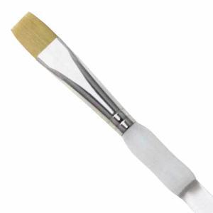 Royal Langnickel Soft-Grip Golden Taklon Brush - Short Handle, Shader #10
