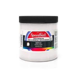 Speedball Screen Printing Acrylic Ink - (8oz/236.2ml) White