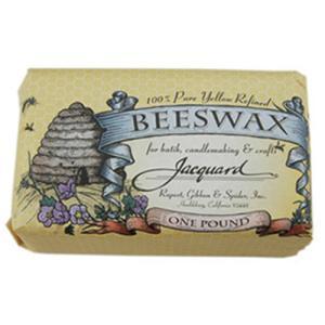 Jacquard Refined Yellow Beeswax Block - (1lb)
