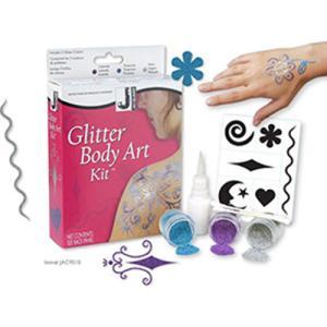 Jacquard Glitter Body Art Kit