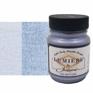 Jacquard Lumiere Metallic Fabric Paint - (2.25oz/70ml) Neptune 1536