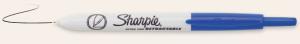 Sharpie Retractable Ultra Fine Point Permanent Marker - Blue