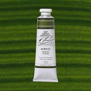 M. Graham & Co. Acrylic Paint - (2oz/60ml) Sap Green
