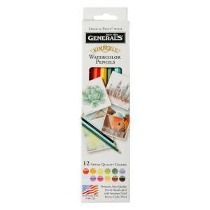 General's Kimberly Watercolor Pencil Set - (12 Pack)
