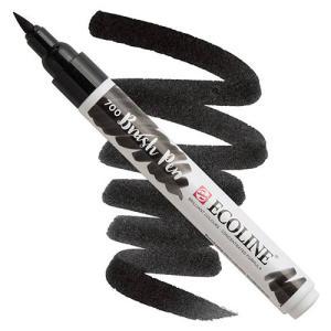 Royal Talens Ecoline Water Colour Brush Pen - Black