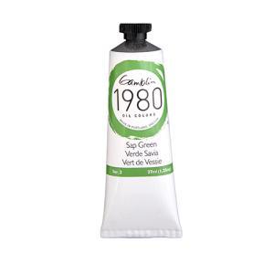 Gamblin 1980 Oil Colors – (1.25oz/37ml) Sap Green