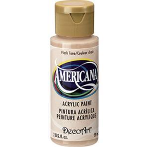 DecoArt Americana Acrylic Paint - (2oz/59ml Warm Beige (Flesh Tone)