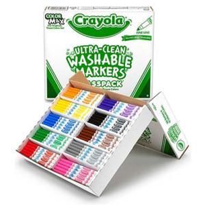 Crayola Washable Fine Line Markers Classpack - (200 Pieces) 10 Colors