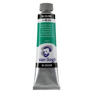 Royal Talens Van Gogh Oil Colour - (1.4oz/40ml) Permanent Green Deep