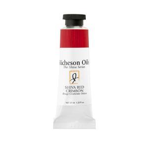 Richeson Shiva Series Oil Paint - (1.25oz/37ml) Shiva Red Crimson