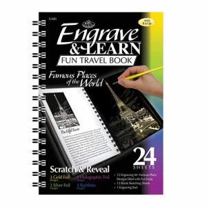 Engraving Art Booklet- Famous Places of The World