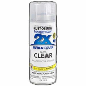 2x Ultra Cover 12oz Gloss Spray- Clear