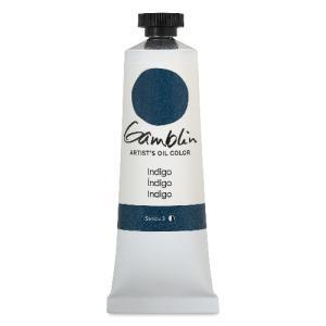 Gamblin Artists Oil Colors (1.25oz/37ml) Indigo  1325