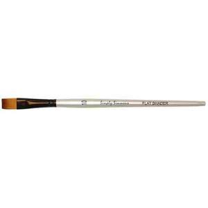 Daler Rowney Simply Simmons Mixed Media Brush - Short Handle, Flat Shader , Size 10 DR255060010