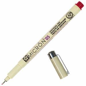Sakura Pigma Micron Pen - Red, 05