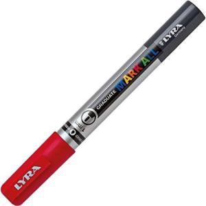 Lyra Graduate Mark All Acrylic Paint Marker 1mm - Red LYL6810018