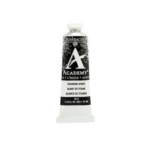 Grumbacher Academy Oil Paint - (1.25oz/37ml) Titanium White