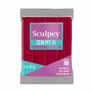 Sculpey III Oven-Bake Clay (2oz bar) - Red